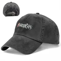 Thundercats Logo Cartoon Baseball Cap Vintage Distressed Denim Headwear Men Women Outdoor Running Golf Caps Hat 2