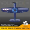 Volantexrc 761-08 F4U Corsair Fighter 400mm WingSpan 2.4G Remote Control Aircraft RTF One Stunt With Xpilot Stabilization System 4
