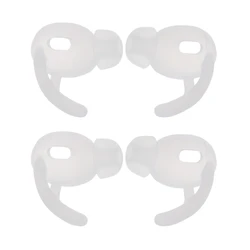 Premium Soft Silicone Ear Tips with Ear Hooks and Protective Case (For TP)