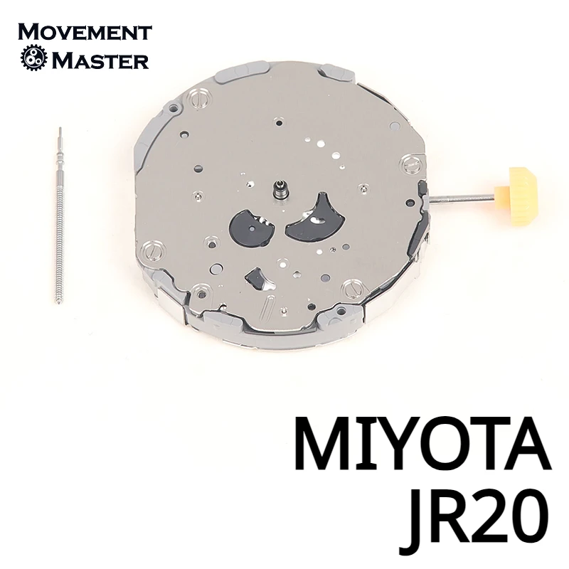 

Japan Original MIYOTA JR20 Movement Six Hands 3.6.9 Small Seconds Brand New Quartz Movement Watch Repair Movement Parts