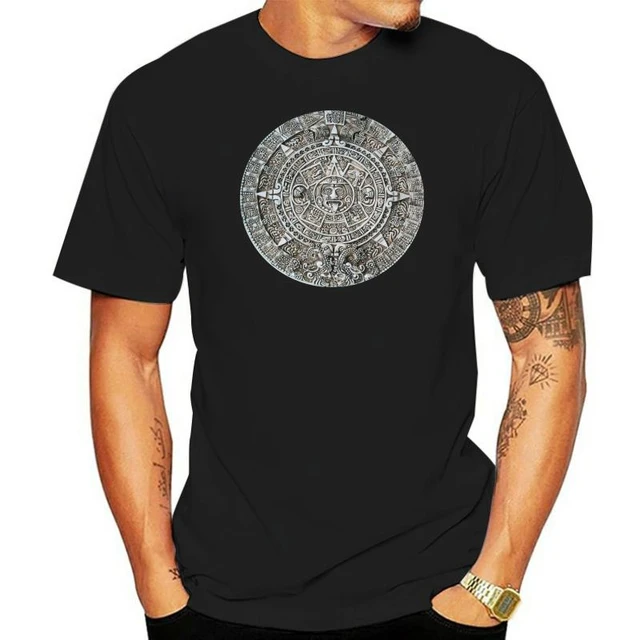 Mayan Calendar 2012 Ancient Prophecy Aliens Artifact T Shirt Fashion Design Free  Shipping - AliExpress