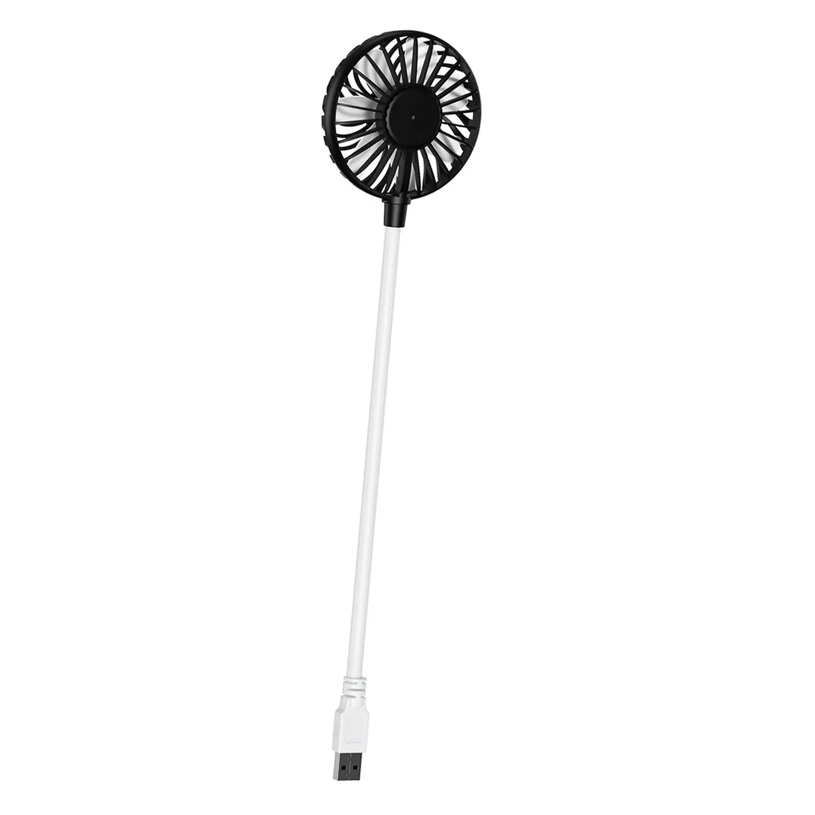 USB Fan 5V 1A Small Personal Fan Flexible Neck for Laptop or PC Multipurpose