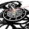 Weed Leaf Retro Music Album Wall Clock for Bedroom Man Cave Decor Weed Marijuana Leaf Carved Music Album Vinyl Record Wall Clock 3