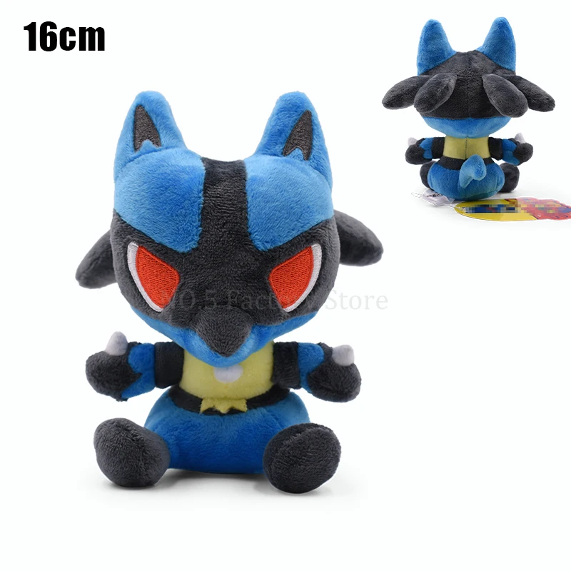 thumbnail image 1 of 30 Styles Pokemon Cartoon Plush Toy Raichu Mimikyu Cubone Charizard Y&X Psyduck Poke Ball Weedle Mew Shiny Stuffed Animal Doll, 1 of 5