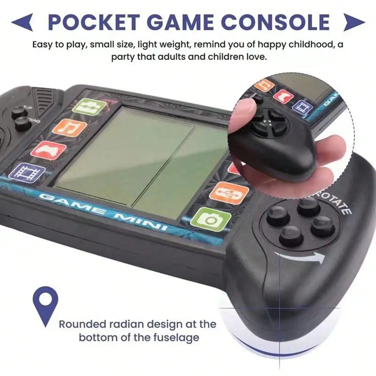 23-category game handheld PSP tetris game console classic toys for kids children pocket game console (battery not included) 6