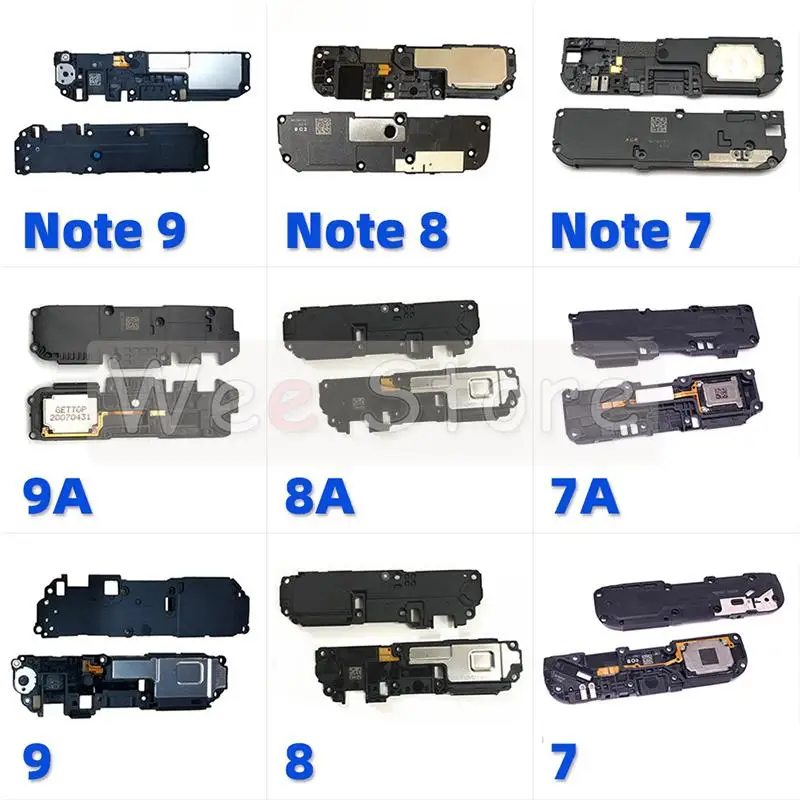 Aiinant Bottom Altoparlante Sound Buzzer Big Loud Speaker Flex Cable Per Xiaomi Redmi Note 7 8 9 7A 8A 9A 8T 9T 9S Pro Plus