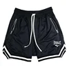 EVERLAST Fitness Sports Basketball Shorts Men's Summer Casual Loose Breathable Mesh Shorts Fashion Hip Hop Sweatpants 2