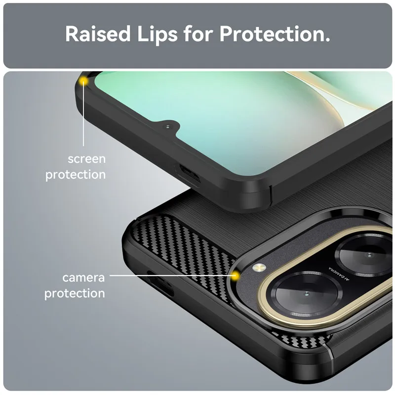 Shockproof Soft Silicone TPU Protective Bumper Case - Durable Cover
