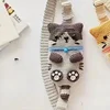 Cat Crossbody Bag DIY Material Yarn, Mobile Phone Bags Yarn Crochet Thread Set,Cute Coin Purse, Couple Weaving Gift Knitted Yarn 5