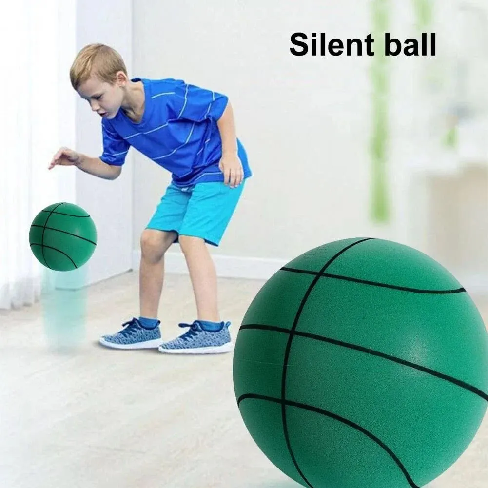 Basketball Balls Diameter 21/18cm Silent Basketball Foam Sports Ball Indoor Mute Basketball Children Sports Outdoor Foam Toys Baby Silent Bounce