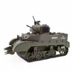 1/16 RC Tank U.S. M5A1 Stuart Light Tank Model 2.4G Military Vehicle Remote Control Crawler Tanks with Sound and Light Toy Boy 5