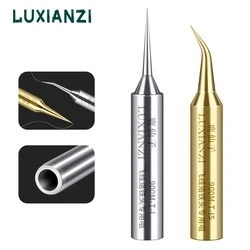 LUXIANZI 1pc 900M Copper Soldering Iron Tip IS/I  For BGA Rework Station Lead-Free Fly Line Welding Head Solder Iron Repair Tool