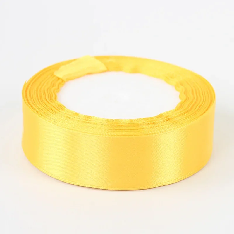 Gold 22meter 6mm-50mm Satin Ribbon Sash Gift Bow Craft Wedding Party Supplies Event Anniversary Banquet Decoration 1pc satin ribbons ribbon decoration ribbon supplies satin ribbon
