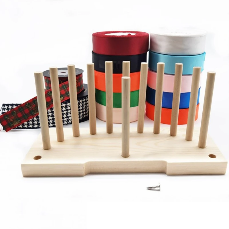 Bow Maker for Ribbon Wooden Wreath Bow Maker Tool for Creating Gift Bows Party