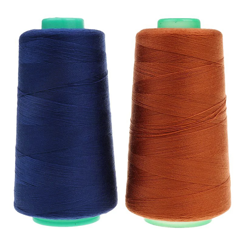 203 Cotton Polyester Sewing Thread 3000Yard Spool Quilting Threads for  automatic Sewing Machine Denim garment thread - AliExpress