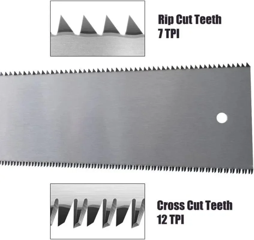 32cm Double Edge Hand Japanese Ryoba  Double Edge Pull Saw Interchangeable Flush Cut Flexible Blade Hand 4