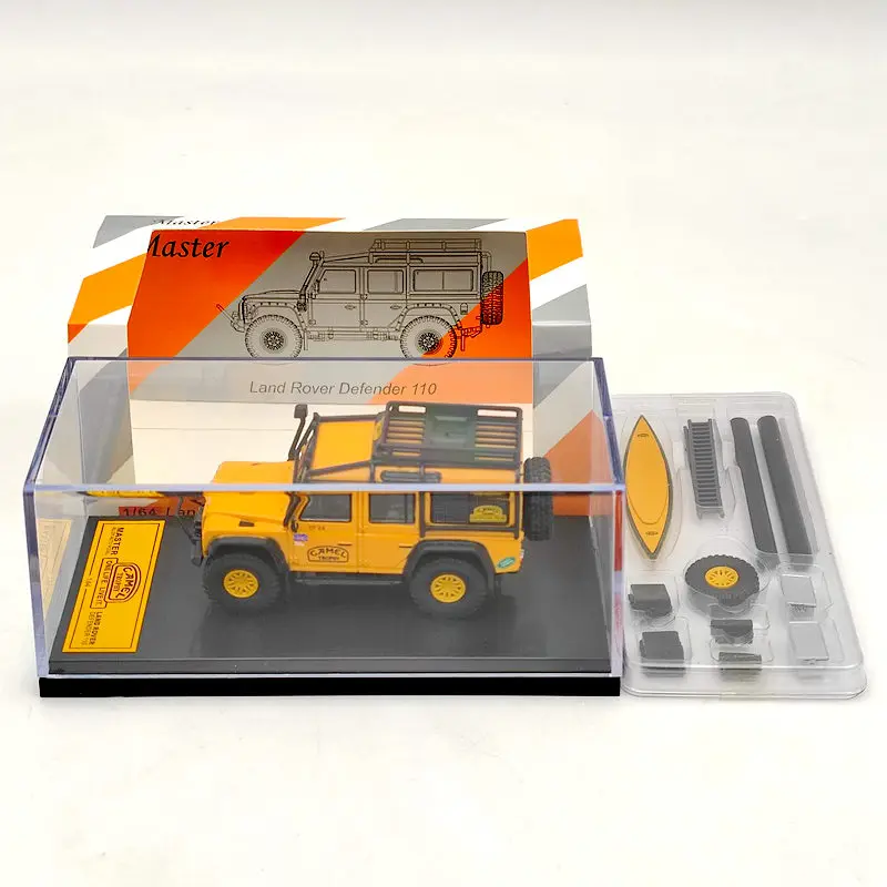 Master 1:64 for L~R Defender 110 Camel Cup Collection Diecast Toys Model Cars Gifts Limited Edition yellow