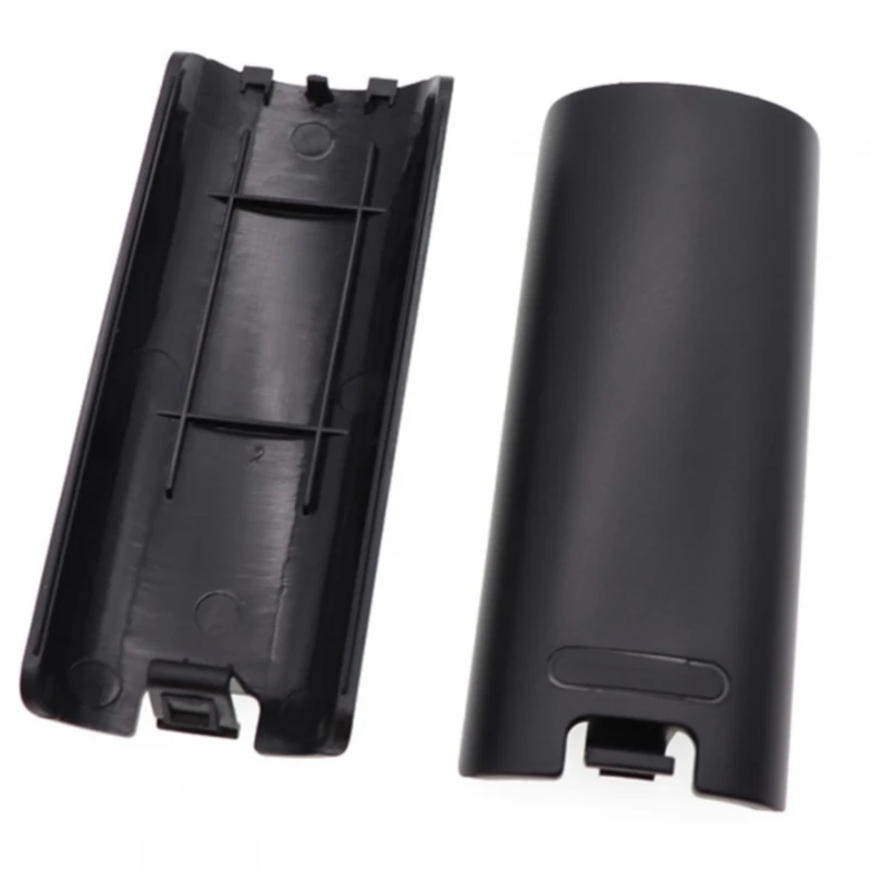 Coperchio Batteria Per Controllo Nintendo Wii, Coperchio Posteriore Del Coperchio Della Batteria, Nero # Nintendo Wii (Rvl-001)