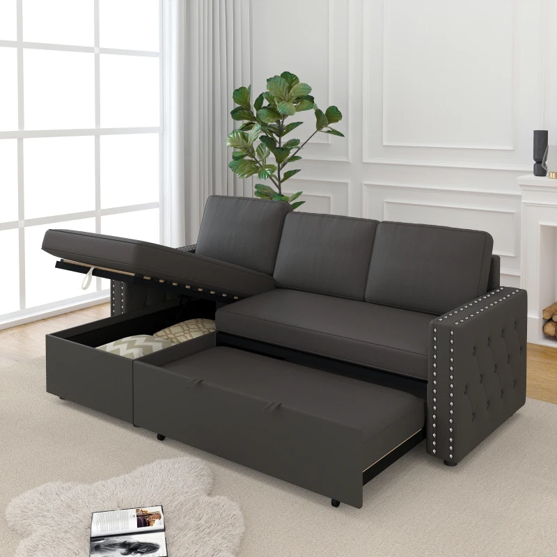 Sofa Sleeper with Storage 1