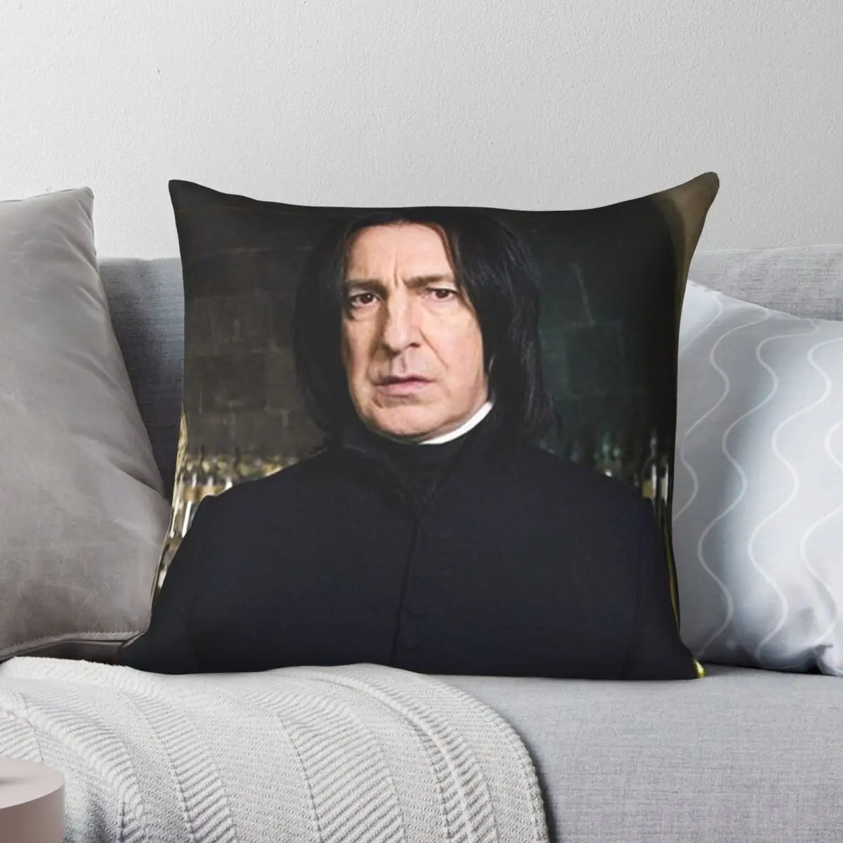 Наволочка Alan Rickman из полиэстера льна бархата наволочка с принтом на молнии для