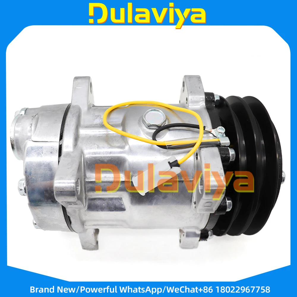 

New Air Conditioner Compressor SD7H15 24V For VOLVO FL 10 10/320 11104419 11412632 15082742 845018 32469 78606 14-8045