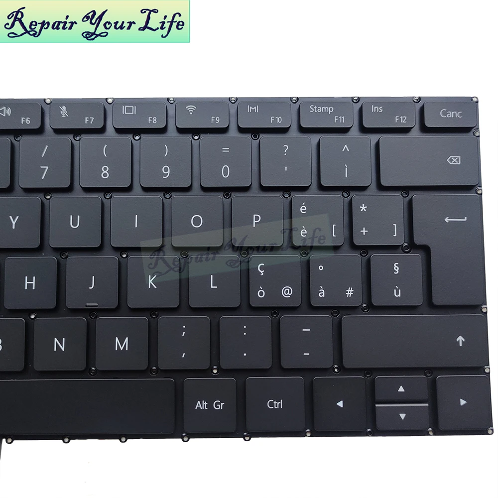 Teclado para Notebook para Huawei Reino Unido Italiano Espanhol Wrtb-wah9l Wrt-w09 Wrtb-wfe9l Kprc-w10l Nh-w19r Matebook 13 2023 2023 - Imagem 2