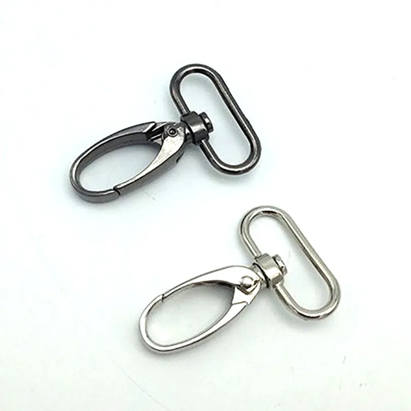 

1 1/4 inch Silver/Gunmetal Swivel Hook 30mm handbag Snap Bag Accessory supplier wholesale 50Pcs/lot