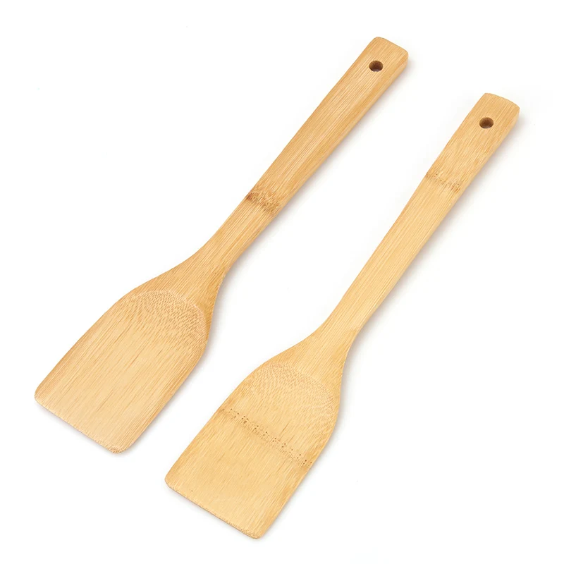 10/5/3/2/1PCS Bamboo Spatula Natural Bamboo Wood Kitchen Utensils Kitchen Utensils