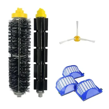 Per IRobot Roomba Serie 500 e 600 550 560 650 620 694 676 675 692 Robot per la pulizia dei pavimenti Spazzola a rullo, Spazzola laterale Filtro HEPA