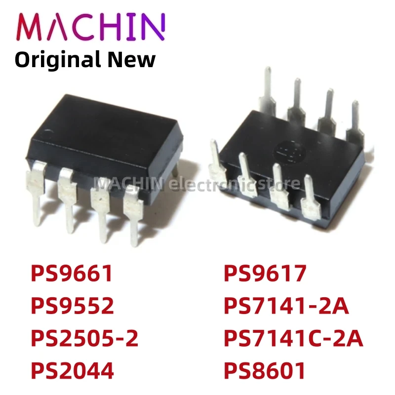 

1pcs PS9661 PS9552 PS2505-2 PS2044 DIP8 PS9617 PS7141-2A PS7141C-2A PS8601 DIP-8 Operational Amplifier