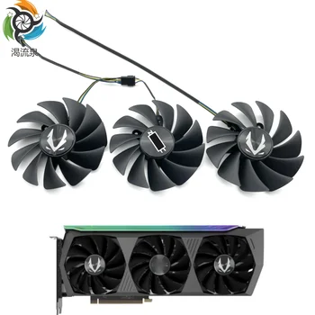 ZOTAC GeForce RTX 3070 Ti 3080 3090 Trinity OC 그래픽 비디오 카드 냉각 팬, GA92S2U 4PIN GPU RTX3080 RTX3090