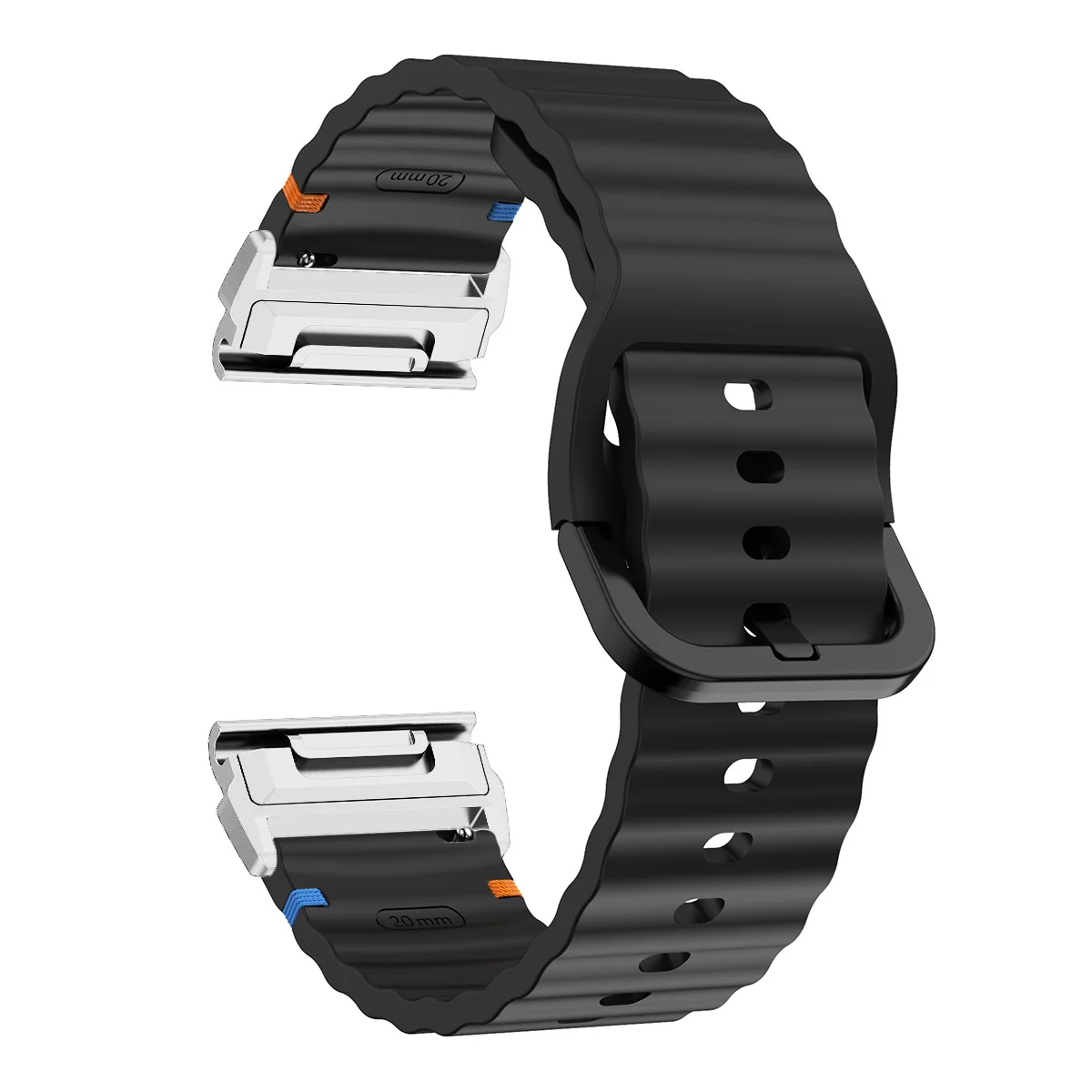 Enhanced Silicone QuickFit Watchband Bracelet