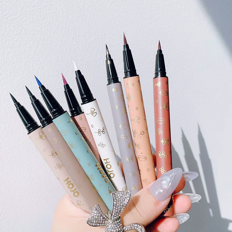 Farbe HOJO8105 seidenweiche Malerei Farbe Eyeliner Stift Netz rot gleich wasserdicht schweißfest leicht Make-up auftragen_voghion.com
