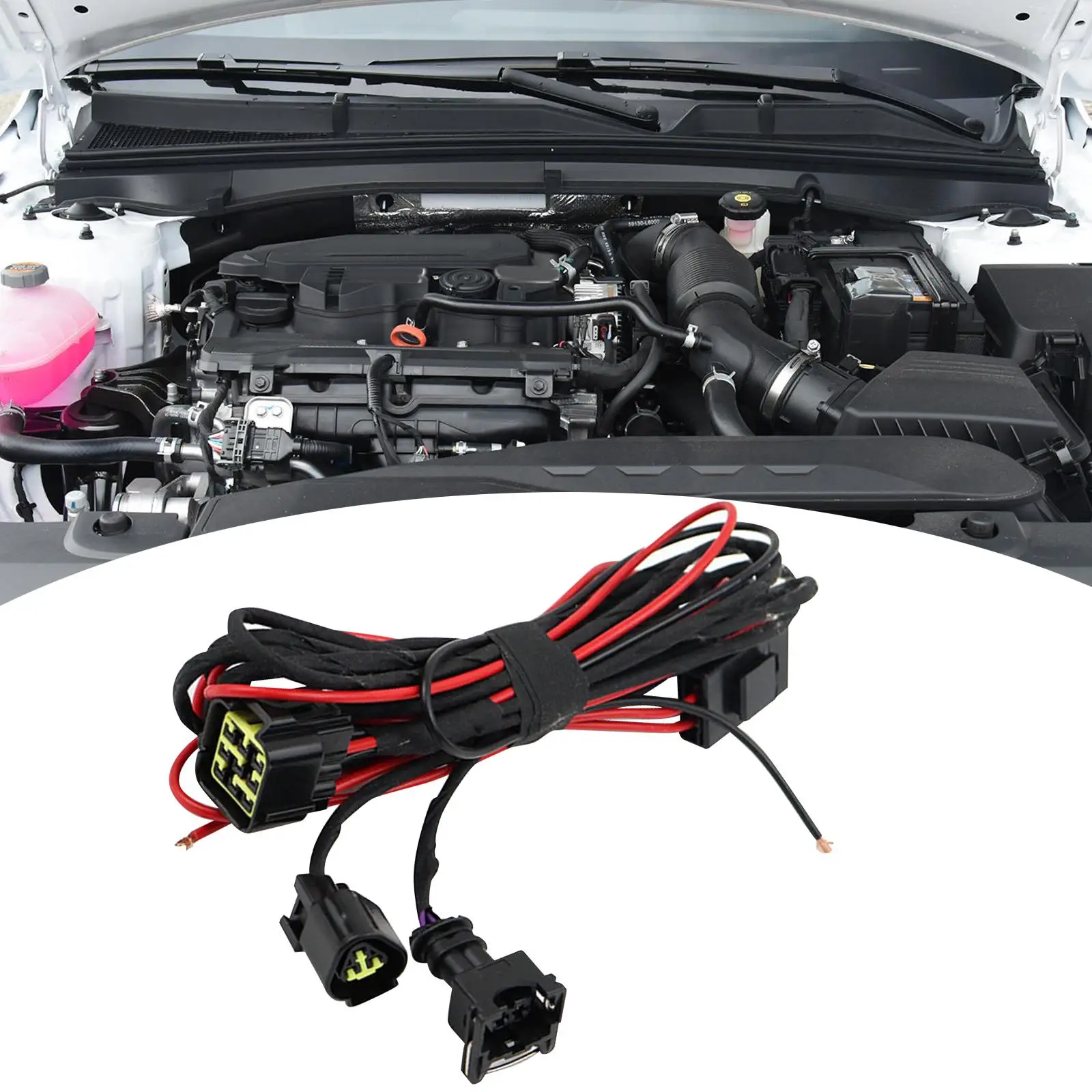 

Heater Harness Replacement 7 Lines 9 Holes Harness Separated Type Parking Heater Main Wire Harness for Campers