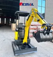 1.8-ton diesel hydraulic mini mini mini crawler excavator mini excavator high efficiency home garden