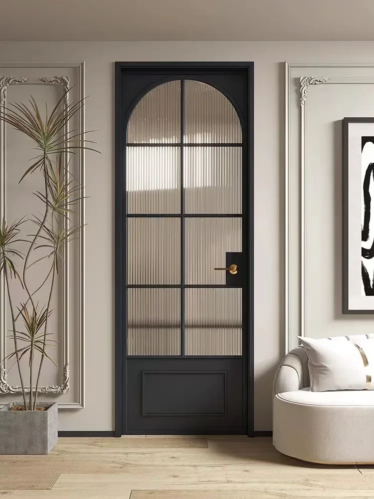 French retro arched glass door - AliExpress