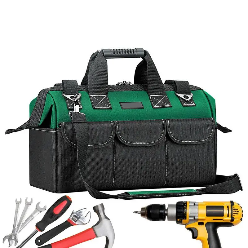 

Mens Tool Bag Electrician Bag Tool Tote Bag Portable Work Tool Bag Waterproof Tool Organizer Bag For Mechanics Electricians