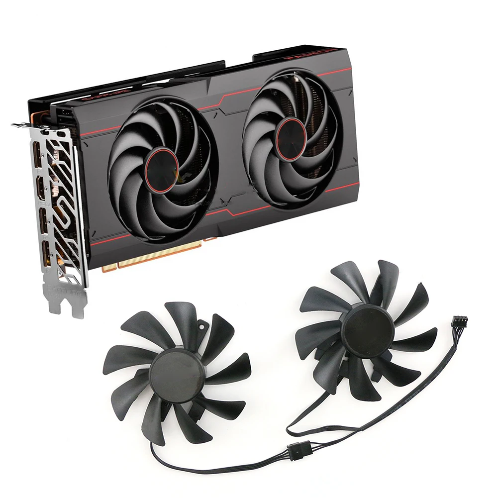 Per Sapphire Radeon Rx 6600 6600Xt 6700Xt Ventola Di Raffreddamento Della Scheda Grafica A Impulsi