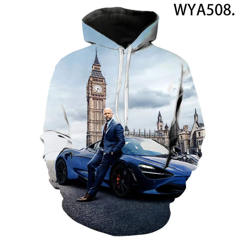 

2023 Fast Furious 3D Print Hoodies Men Women Fashion Casual Printed Winter Autumn Pullover Hoody American Drama Oversized Hoodie