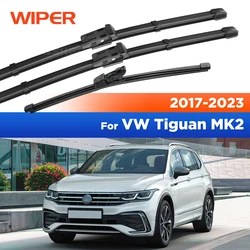 Premium All - Weather Front & Rear Wiper Blades Set - Advanced Windshield & Window Performance, 26+21+14 - Right hand drive