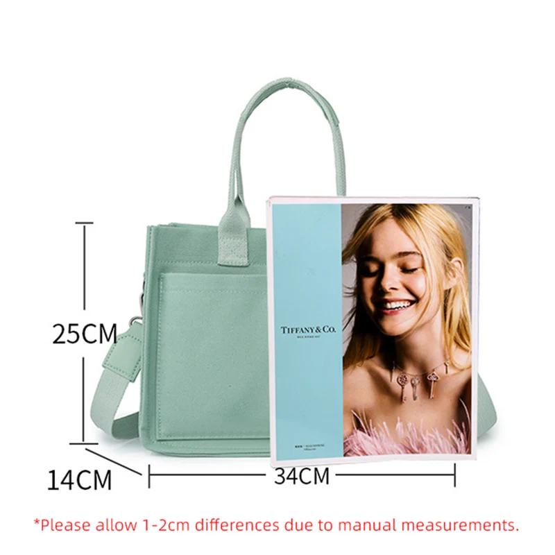 Damen Canvas Umhängetasche Mode multifunktion ale Outdoor-Handtaschen große Kapazität Single Tote Umhängetasche xa898h