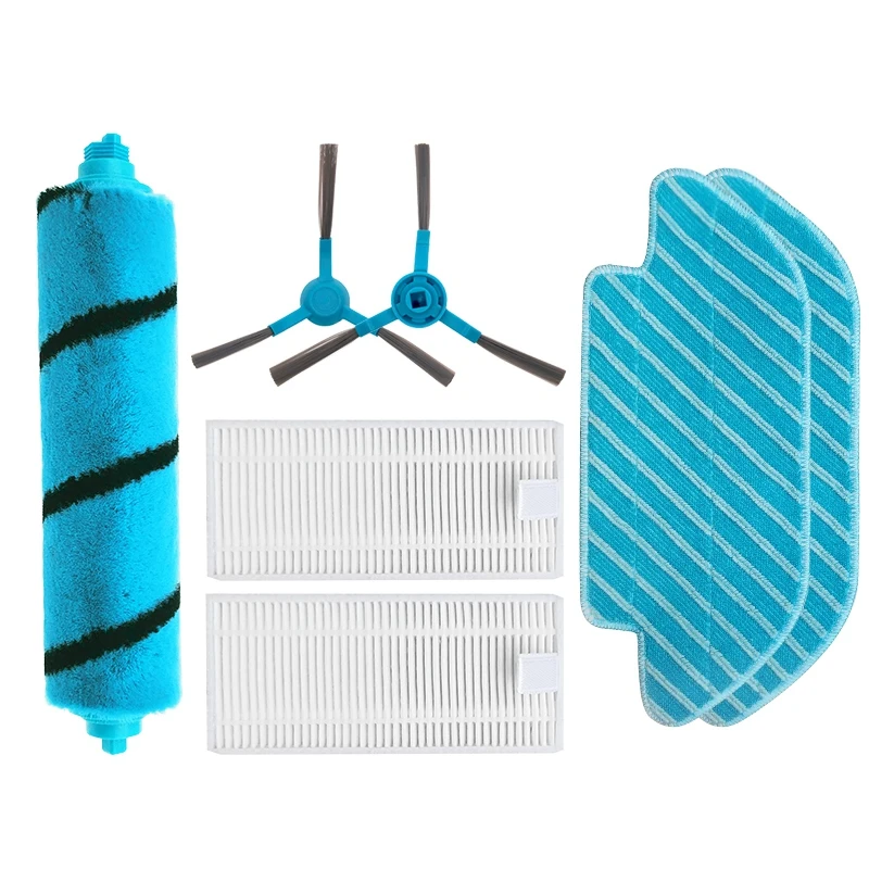 

Roller Soft Brush Hepa Filter Mop Cloth Replacement For Conga 4090 Bestfriend Care Robotic Vacuum Cleaner Spare Parts