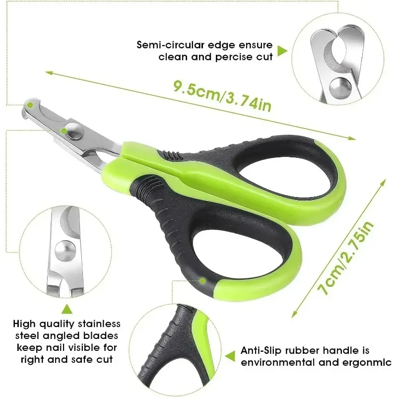 Stainless Steel Pet Nail Clippers 2