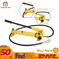 CP-700 Hydraulic Manual Pump, 10000PSI Lightweight Hydraulic Hand Pump for 10 Ton Hydraulic Ram Cylinders 1
