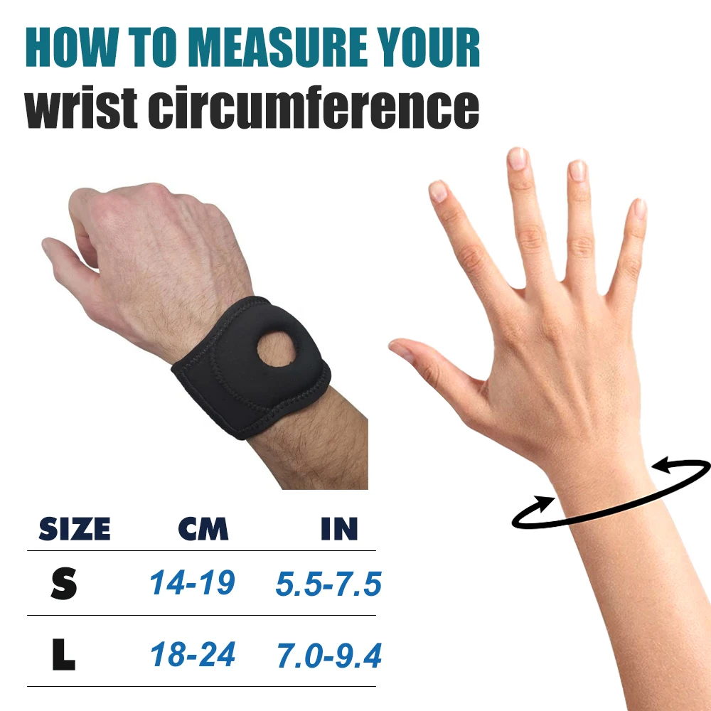 Wrist Wrap Compression Brace 1PC for TFCC Tear Carpal Tunnel