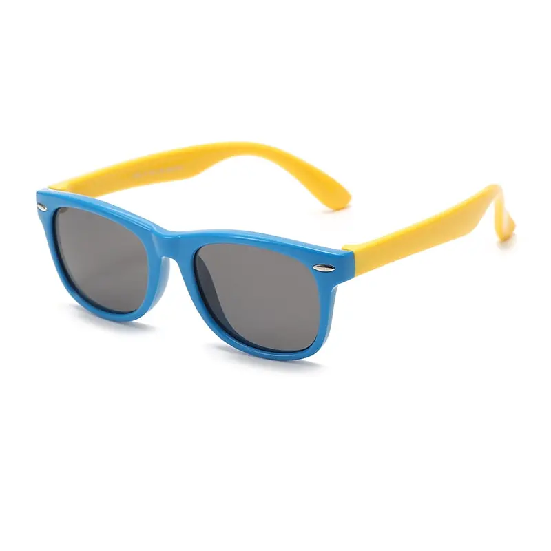 Kids Sunglasses Silicone Gel Frame Multi Color