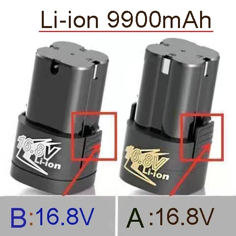 Cordless Electric Drill 16.8V 9900mAh cordless electric drill herramientas electricas de bateria taladro recargable para destornillador inalambrico taladro electrico