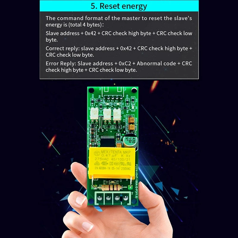 3X 100A PZEM 004T Version Wattmeter+Open CT Kwh Meter Volt Amp Current Test Module For Arduino TTL COM2/COM3/COM4 5