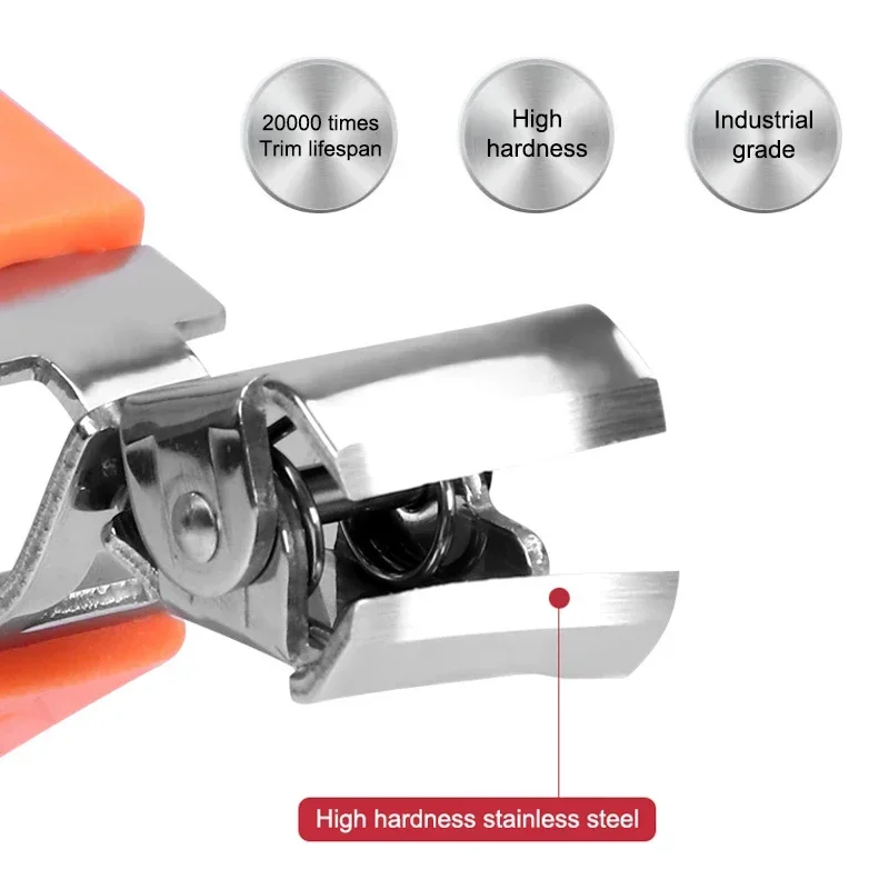 Clippers For Thick Nail Clipper Slanted Blade Nail Cutter Ingrown Toenails Stainless Steel Nail Remover Nail Fingernail Trimmer