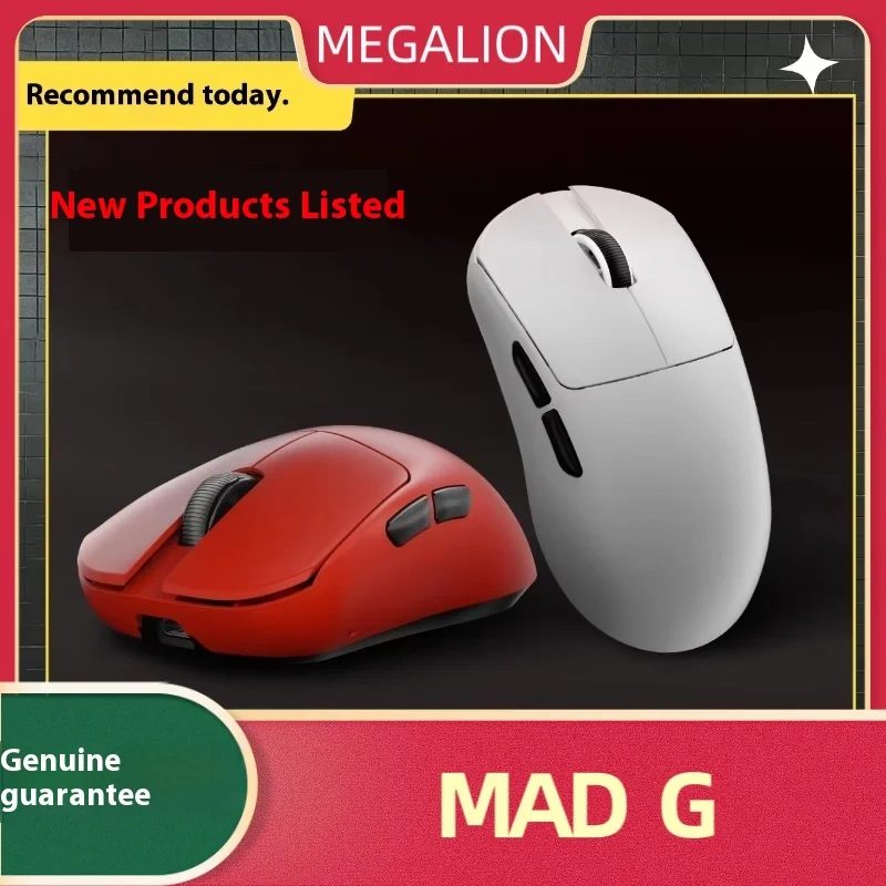 MADLIONS MAD G Ultra-lightweight Wireless Mouse PAW3395 Gaming And 0ffice Dual-mode Gaming Mouse Photoelectricity Gift wireless mouse gaming mouse wireless gaming mouse wireless optical mouse